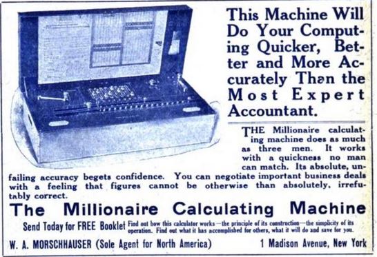 Millionaire Calculator Ad